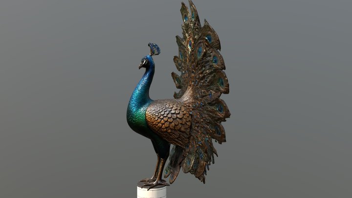 (Metal sculpture @Resin Coated) Printable model 3D Model