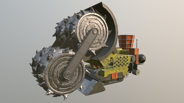 Squid Crusher 3D Model