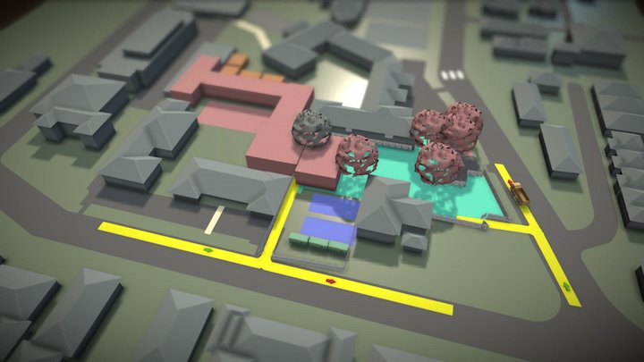 VR TEST 3D Model