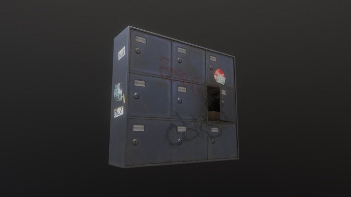 Mailbox 3D Model