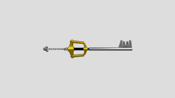 Kingdom Key 3D Model