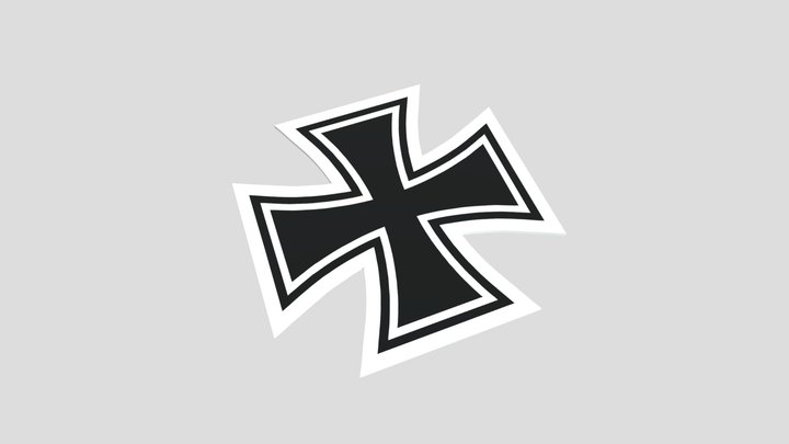 Iron cross 3D Model