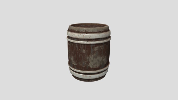 Barrel 3D Model