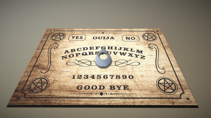 Ouija Board 3D Model