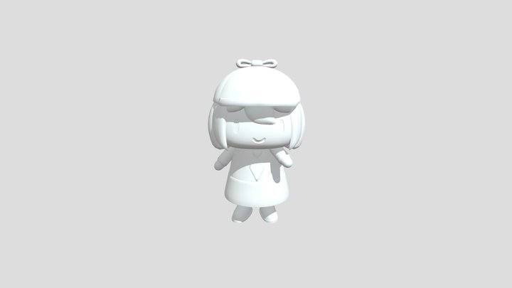 school testing animation 3D Model