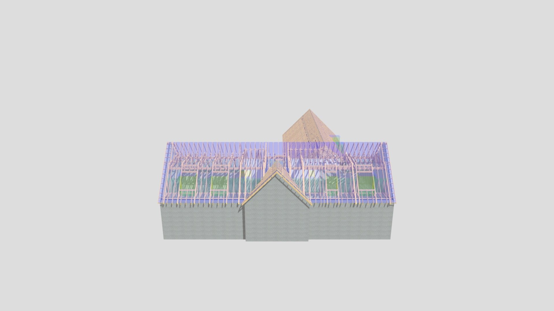 P12570G, Block 1 Roof Design