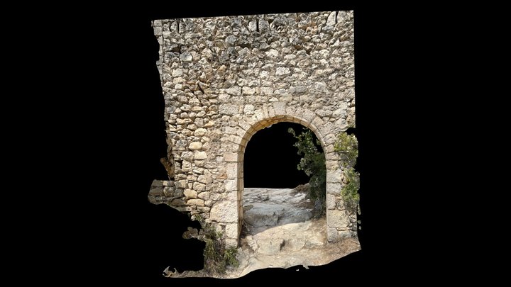 Počitelj Fortress - Stone Arch (Scaniverse) – Free 3D Model STL