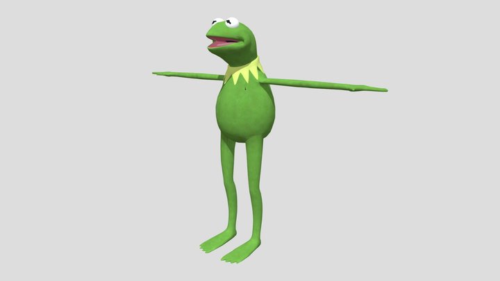 Kermit 3D Model