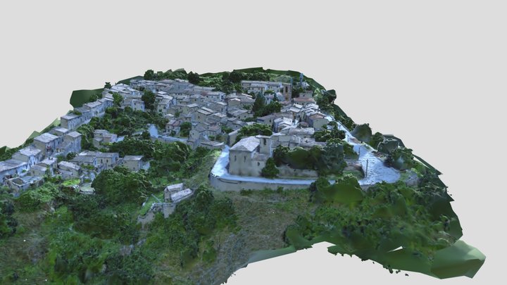 Civita Superiore di Bojano (CB) 3D Model