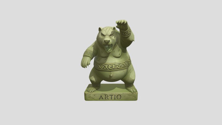 Artio Statue – Modelo 3D gratuito STL