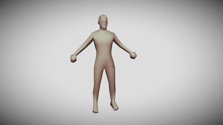[PS1/PSX] Character Basemesh Male