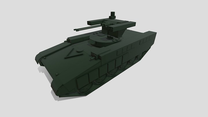BMPT Terminator 3D Model