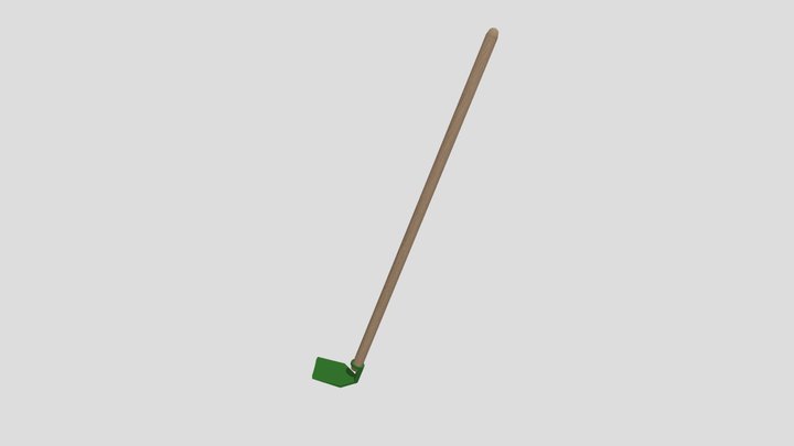 Hoe 3D Model