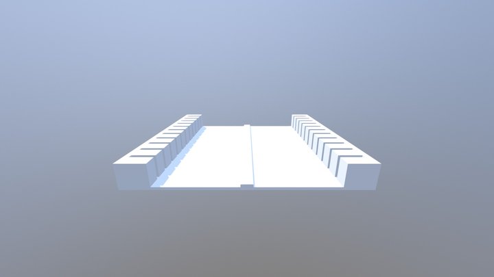 Microscope Slideuprightholder 3D Model