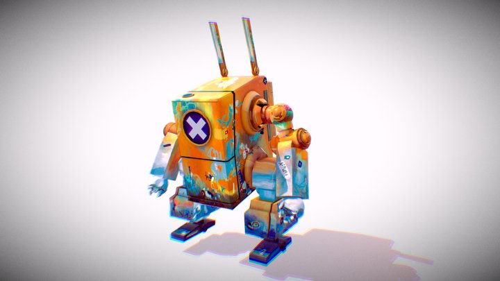 chonky robot 3D Model