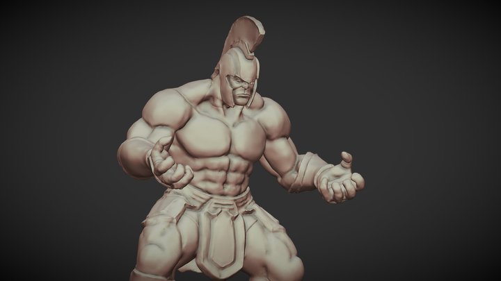 Hulk Gladiator 3D Model