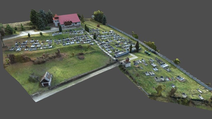 Cementery 3D Model
