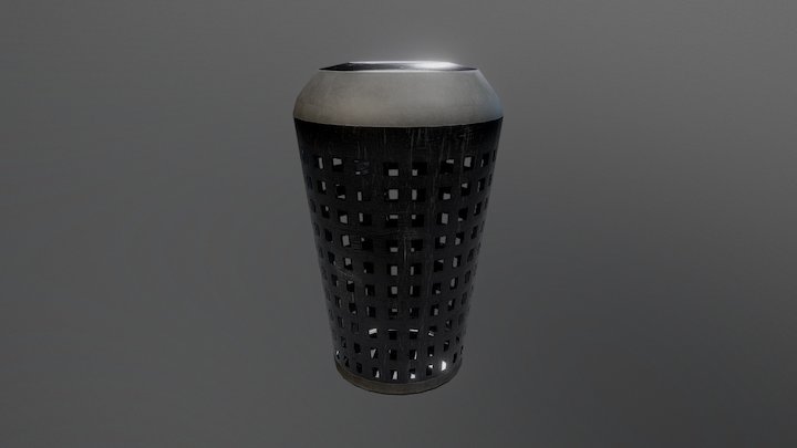 Trash Can – Modello 3D gratuito STL