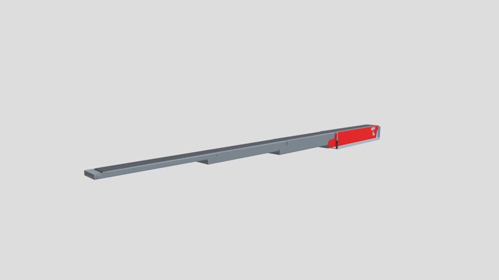 Telescopic Conveyor 3D Model
