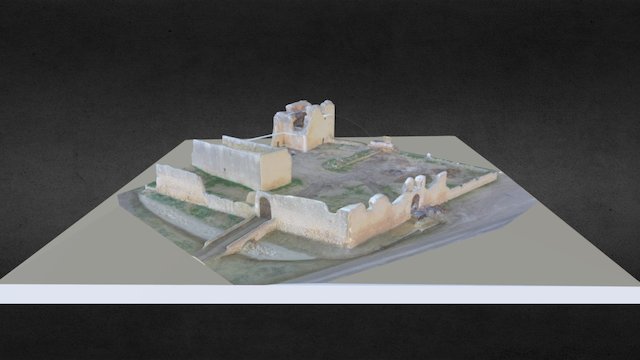 Castillo de Villagarcía 3D Model