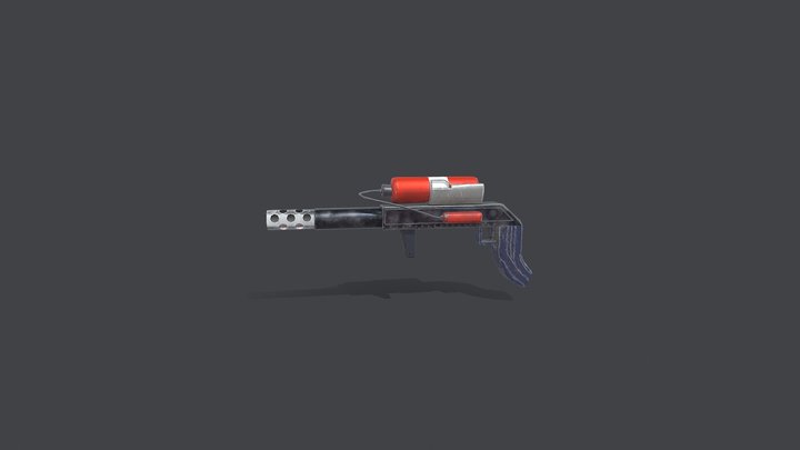 Flame thrower 3D Model