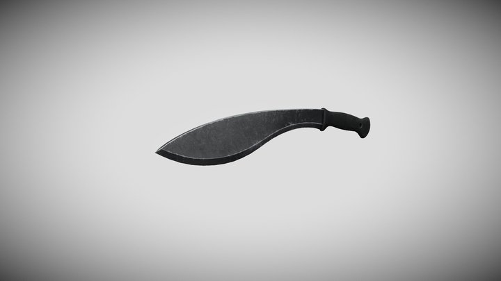 Machete 3D Model