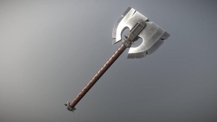 War Axe 3D Model