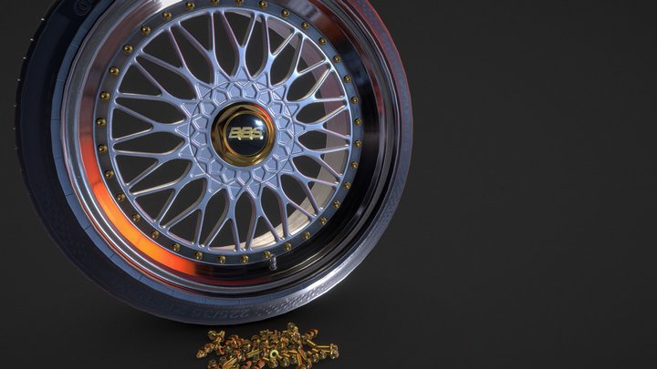BBS Super RS 3D Model