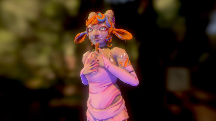 Unnatural Fawn 3D Model