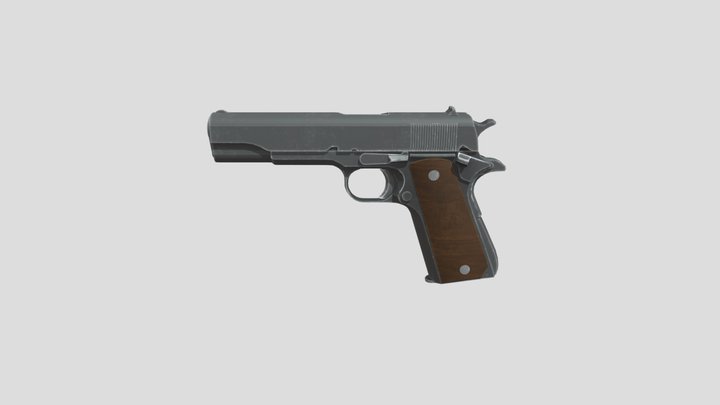 M1911_a gun 3D Model