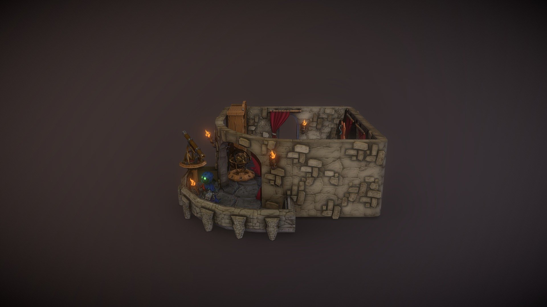 Laboratory Stylized - Download Free 3D model by Gabriel G. Ramos ...