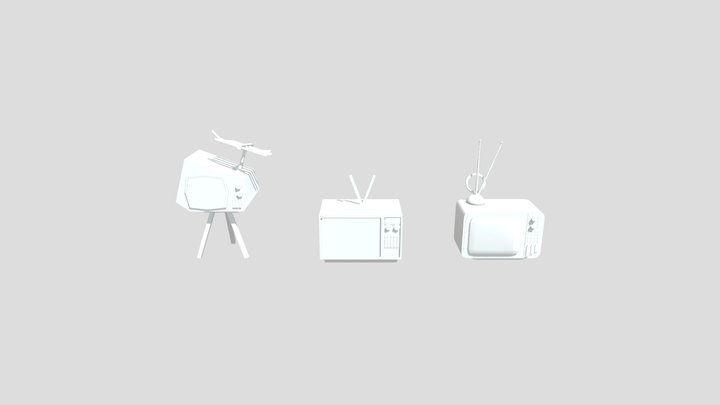 Televisor 3D Model