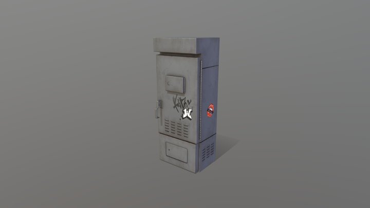 Electric Box 3D Model