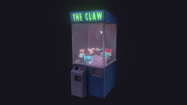 Claw Machine 3D Model