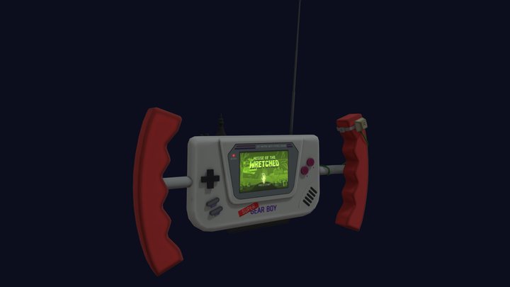 SuperGearBoy from "Sally Face" 3D Model