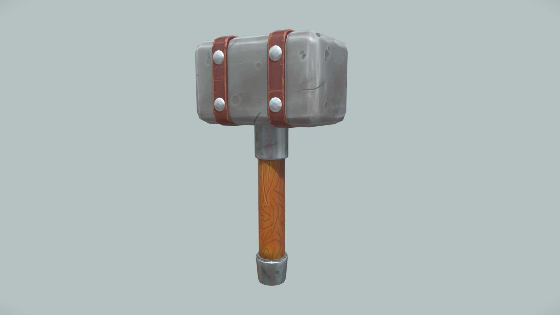 Stylized Hammer - 3D model by Sestier [1bb27b4] - Sketchfab