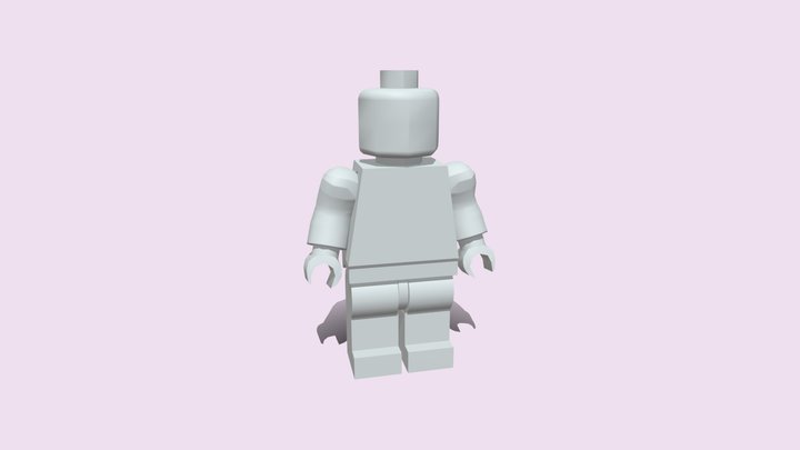 [STUDENT WORK] LEGO MINI FIGURE 3D Model