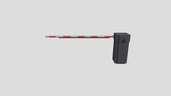 TOLL GATE 3D Model