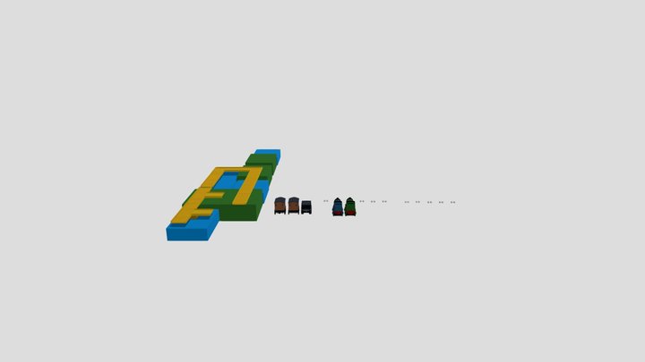 Thomas and friends Minis kit! 3D Model