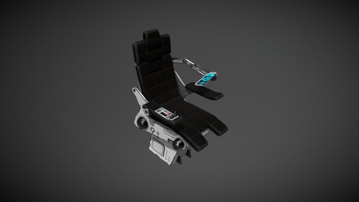 Cap Chair 3D Model