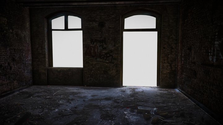 Deserted building 3D Model