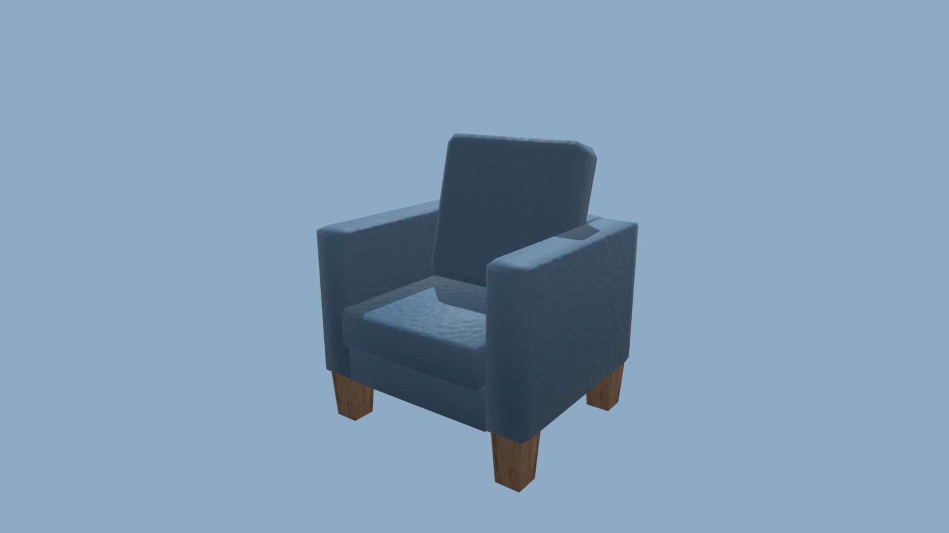 Low Poly Lobby Chair - 3D model by Tide-Dragon [1bb580a] - Sketchfab