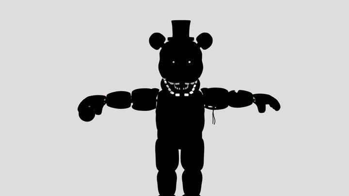 WitheredFreddy 3D Model