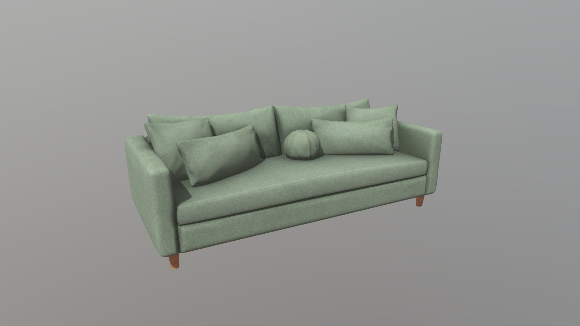 Sofa de terciopelo para AR - Buy Royalty Free 3D model by pepetrincado ...