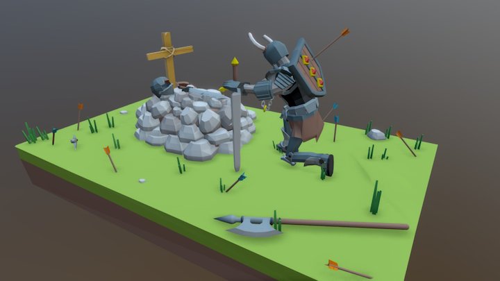 Loss of a Friend 3D Model