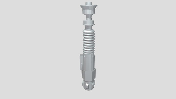 Sabre de Luz 3D Model