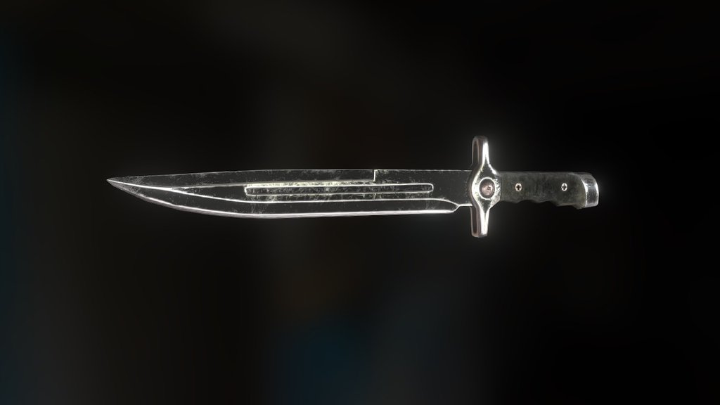 Combat knife - 3D model by Pixel Pusha (@tmt) [1bb79e6] - Sketchfab