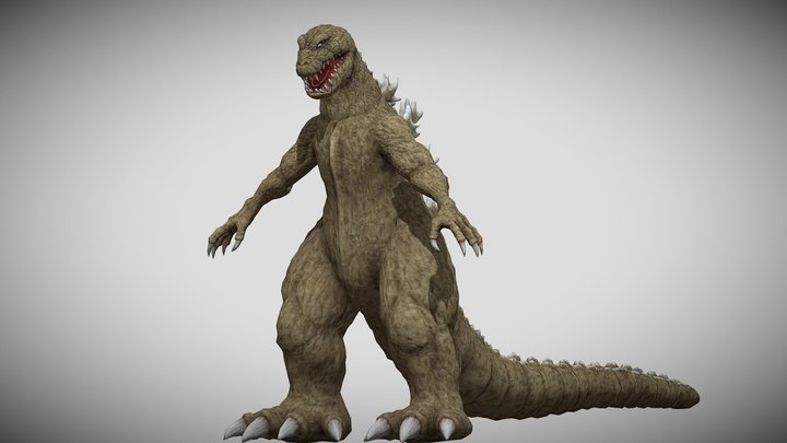 Godzilla 1956 – Modèle 3D gratuit STL