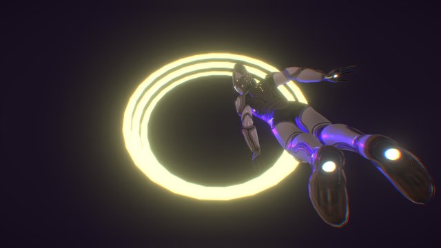 Swiftfall pose 3D Model