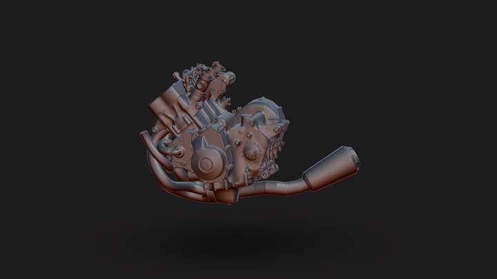 Engine 3D Model